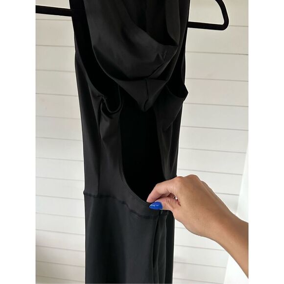 One-piece open back hooded bodysuit size medium - Picture 7 of 9